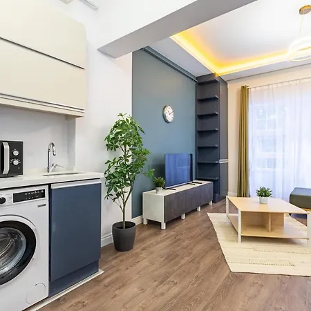 Red Balat - Orange And Blue Apartamento Istambul